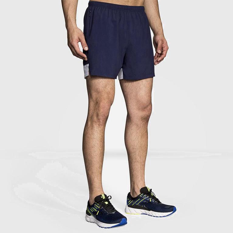 Brooks Go-To 5 Calcoes De Corrida Homem Azuis (40825LPYJ)